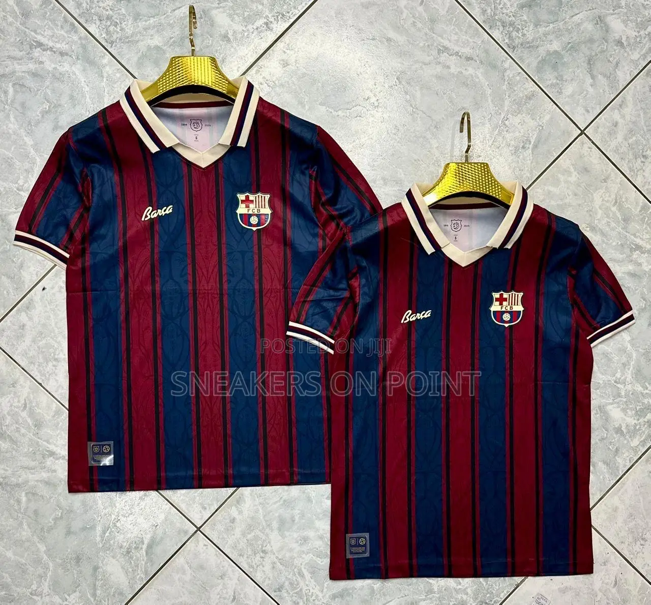Fc Barcelona 125th Anniversary Replica Jersey Available