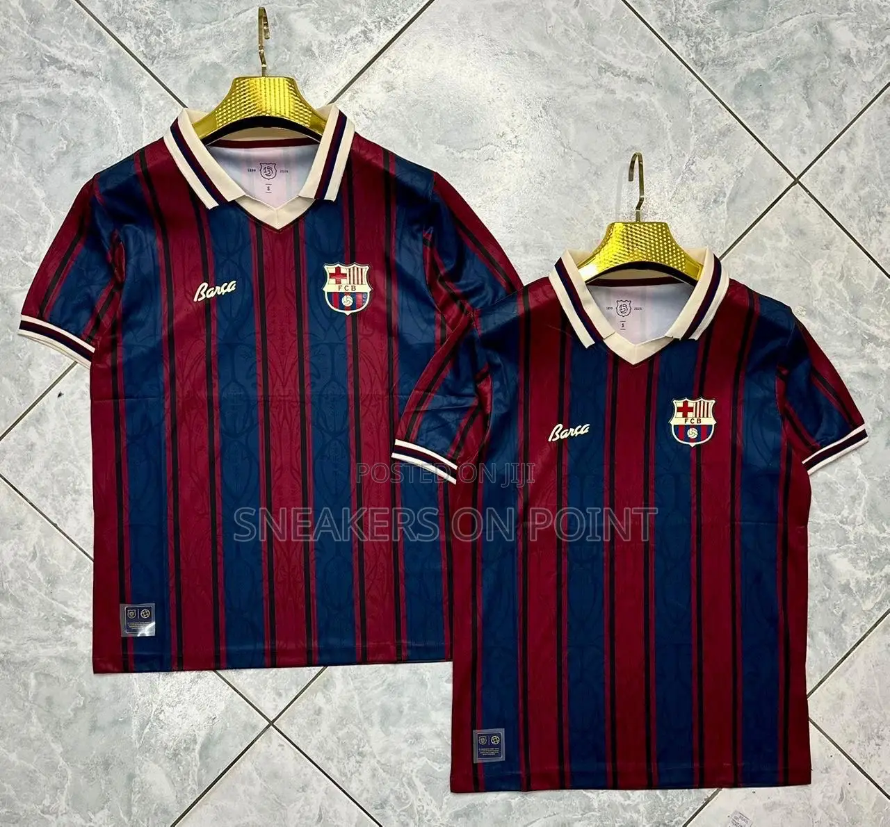 Fc Barcelona 125th Anniversary Replica Jersey Available