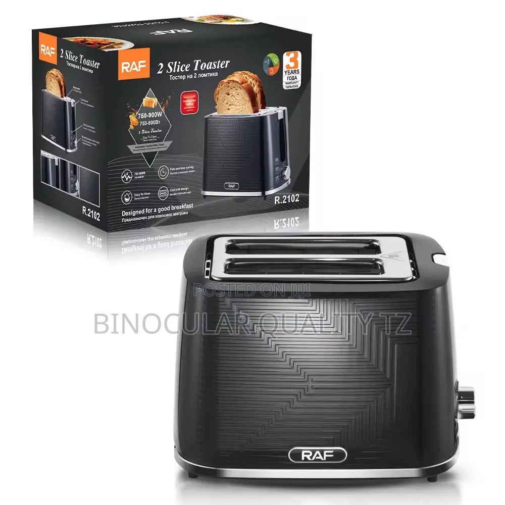 Raf 2slice Double Sided Toaster Good Quality