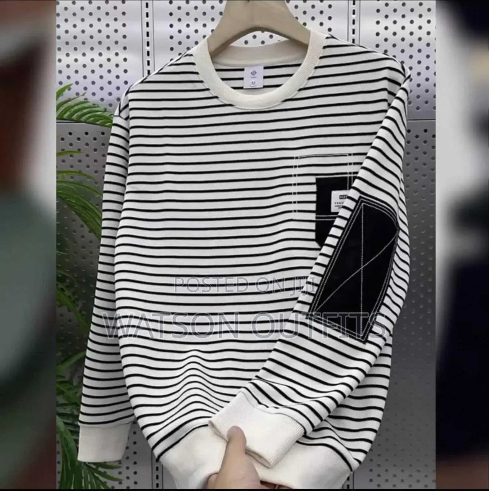 Sweta Round Collar,Unisex Na Original La Mistari