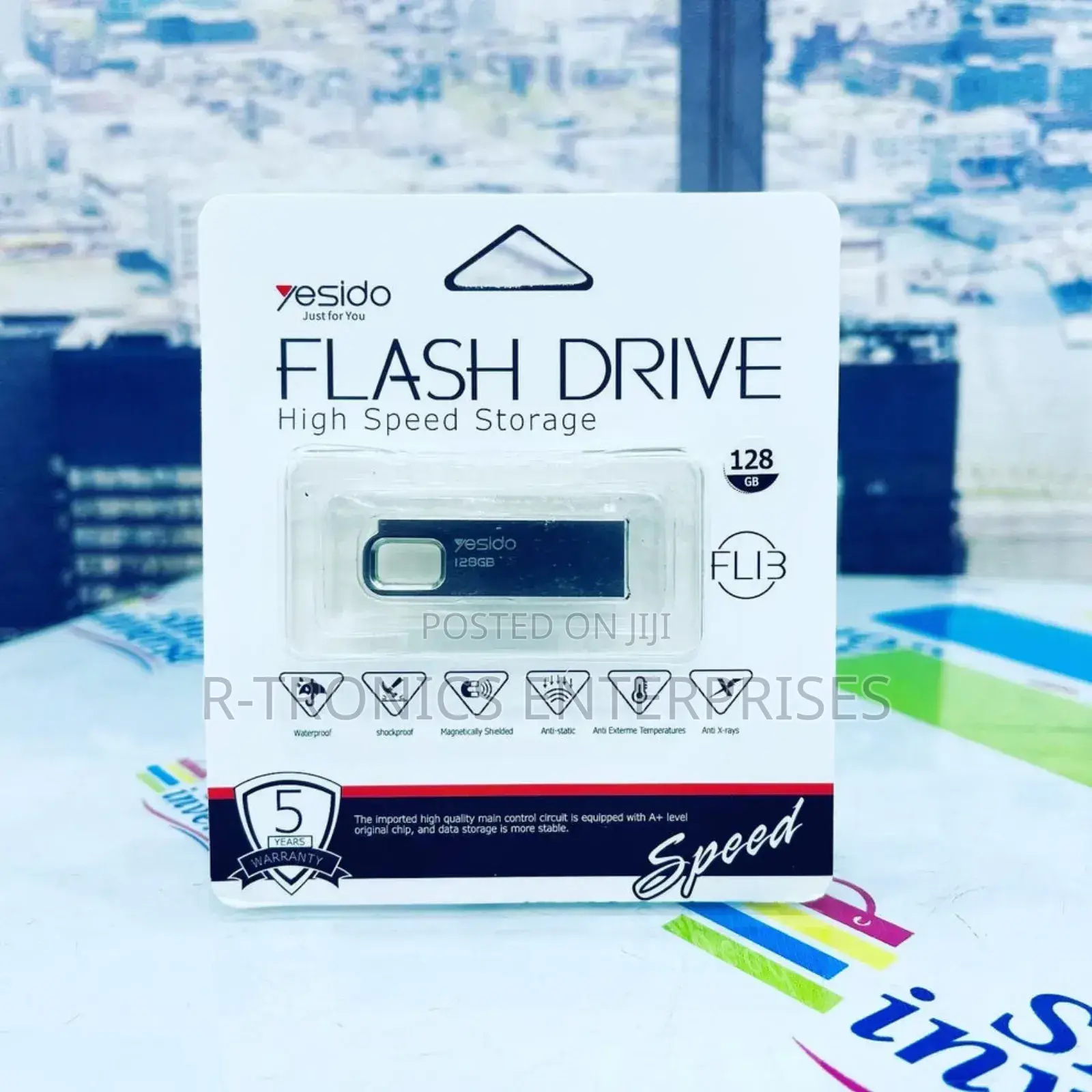 Yesido Metal Fast Data 128gb Usb2.0 U Disk Usb Flash Disk