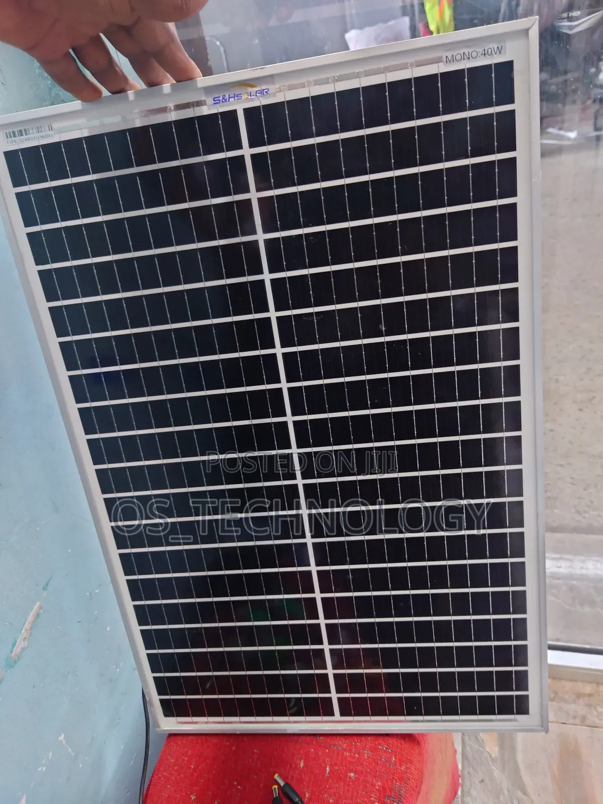 Full Panel 40w, Lithium Battery 25ah,Usb,Type C Na Taa Tano.