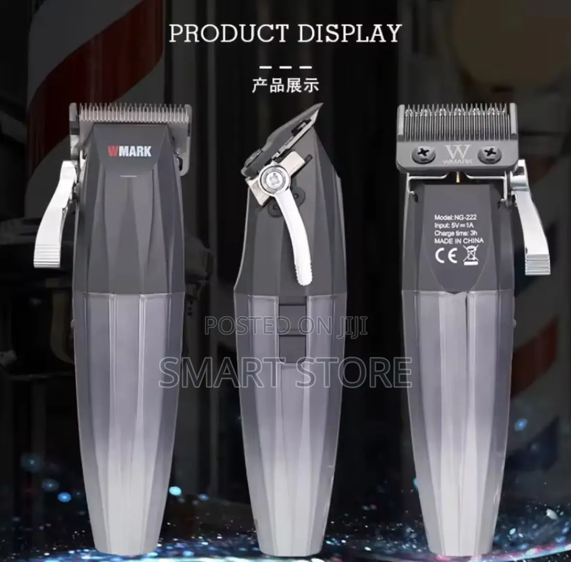 Wmark Professional Hair Cliper Ng 222