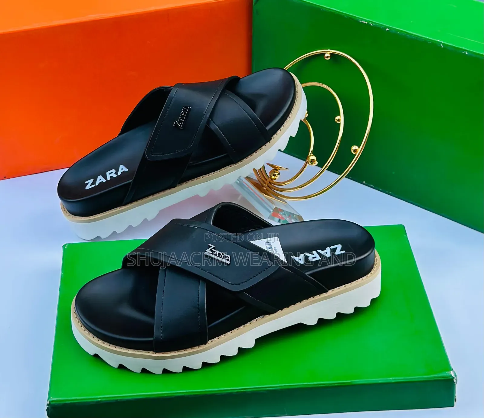 Elegant Off White Sandals