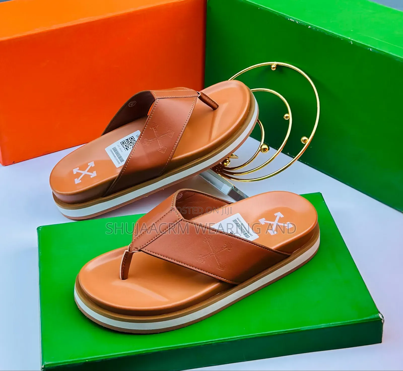 Elegant Off White Sandals