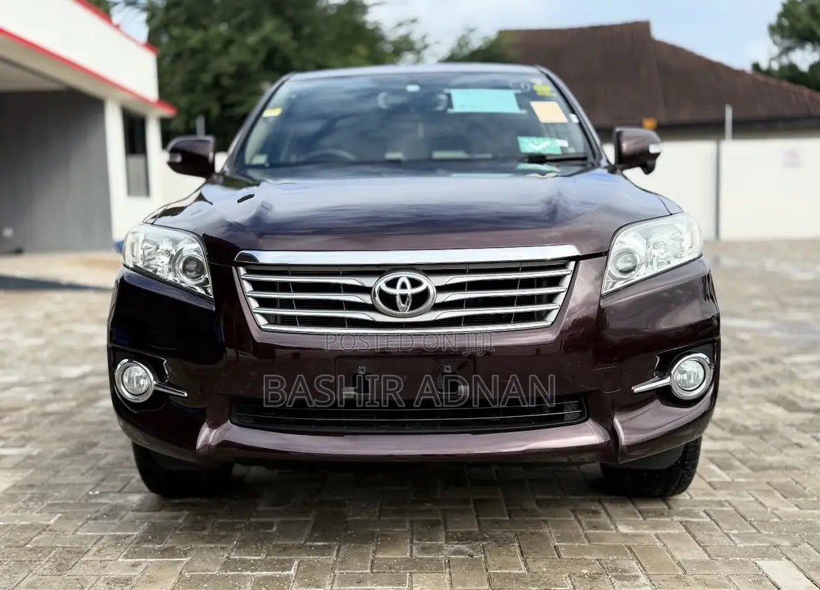 Toyota Vanguard 2012 Burgundy