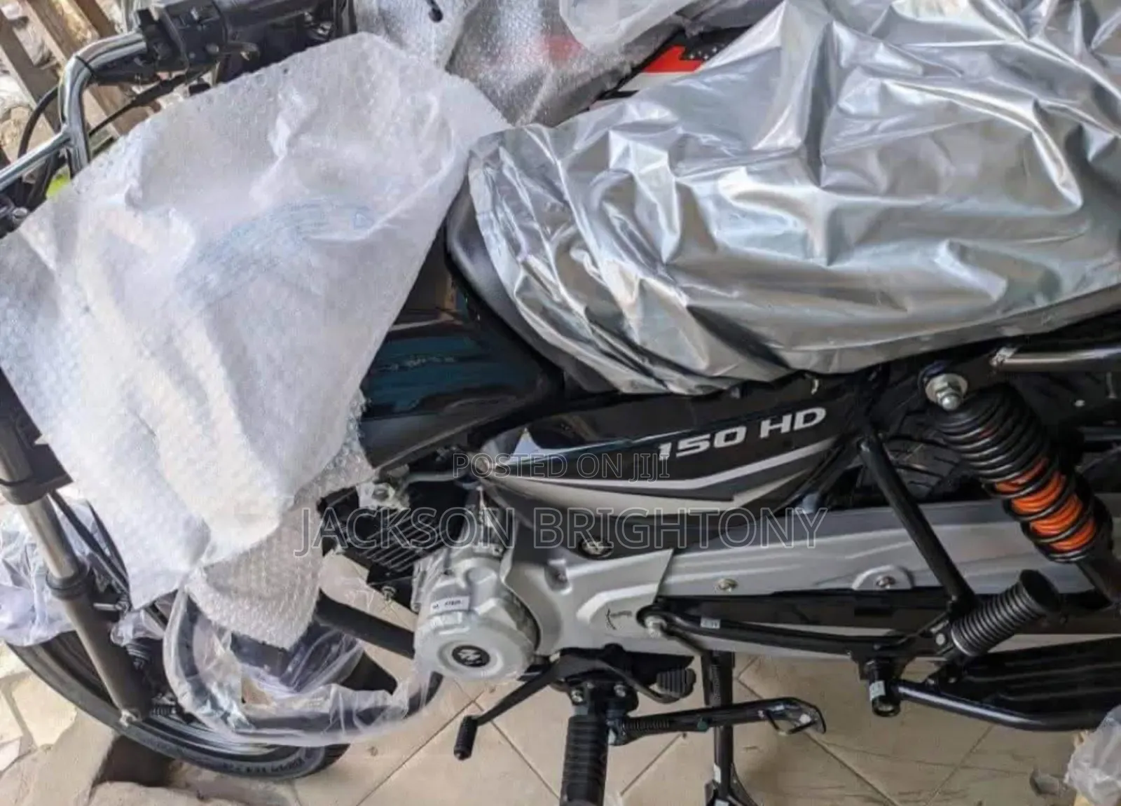 New Bajaj Boxer 150 UG 2025 Black