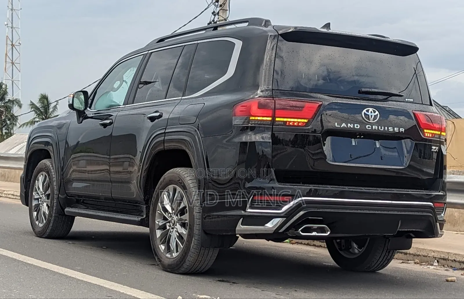 New Toyota Land Cruiser 2024 Black