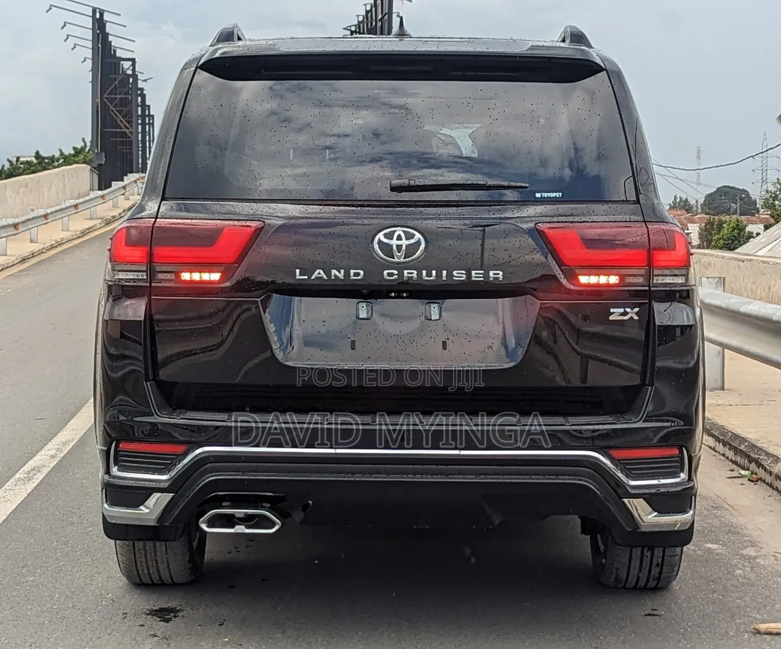 New Toyota Land Cruiser 2024 Black