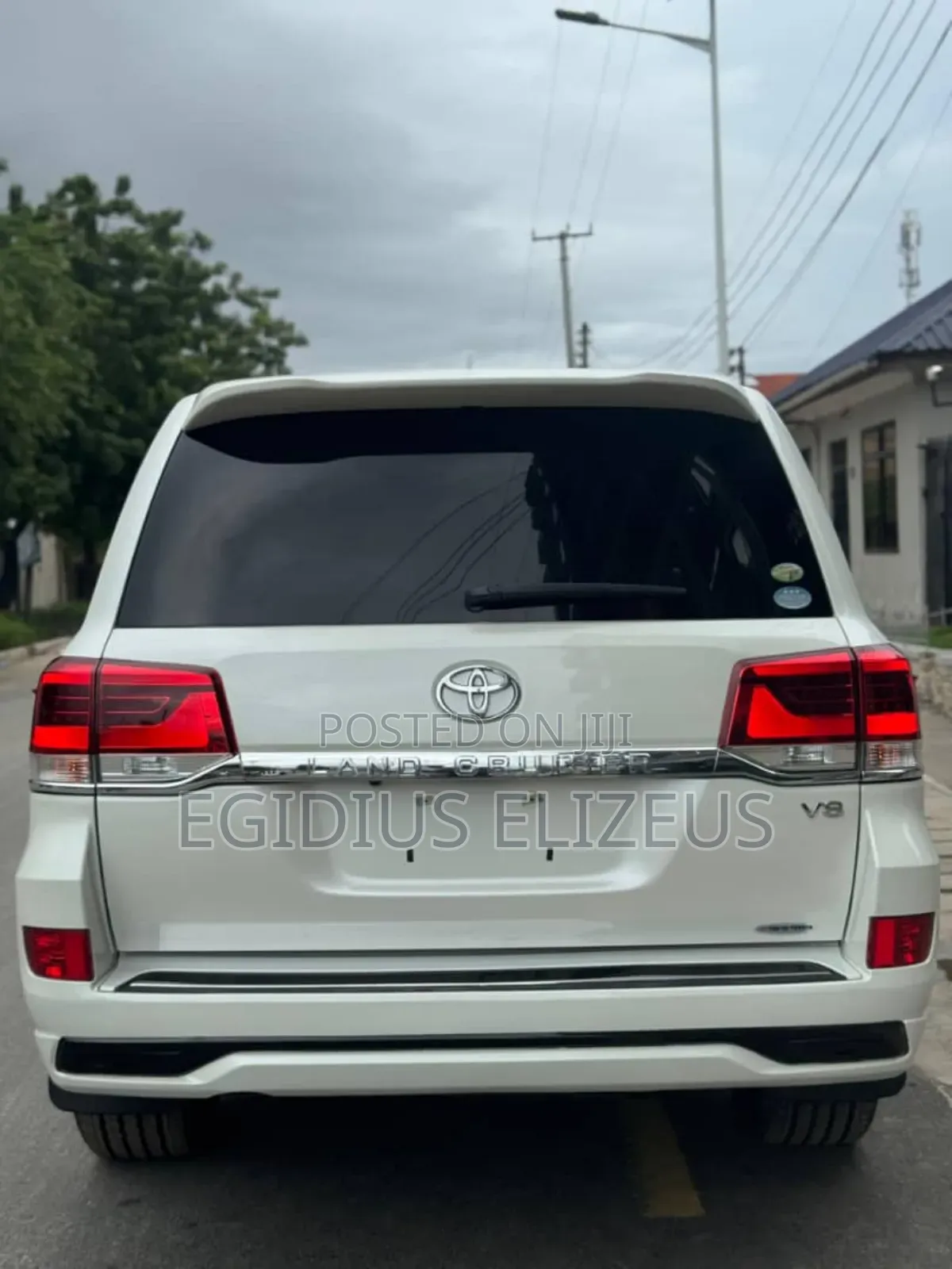 Toyota Land Cruiser 2015 White