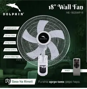 Dolphin 16 Remote Wall Fan