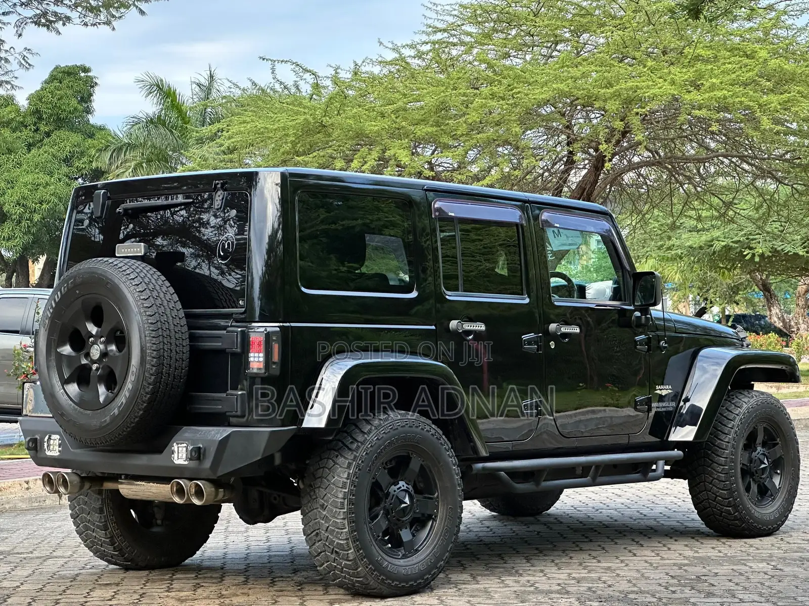 Jeep Wrangler Unlimited Sahara 4dr SUV 4WD (3.6L 6cyl 6M) 2014 Black