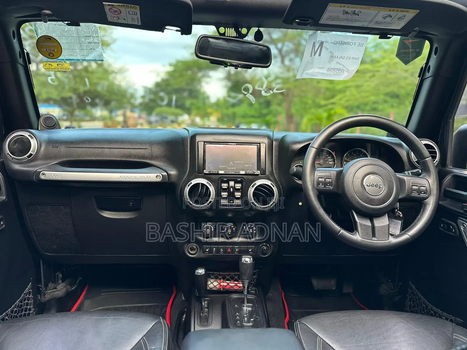Jeep Wrangler Unlimited Sahara 4dr SUV 4WD (3.6L 6cyl 6M) 2014 Black