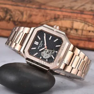 Pattek Phillipe Gw 985 Rose Gold and Black