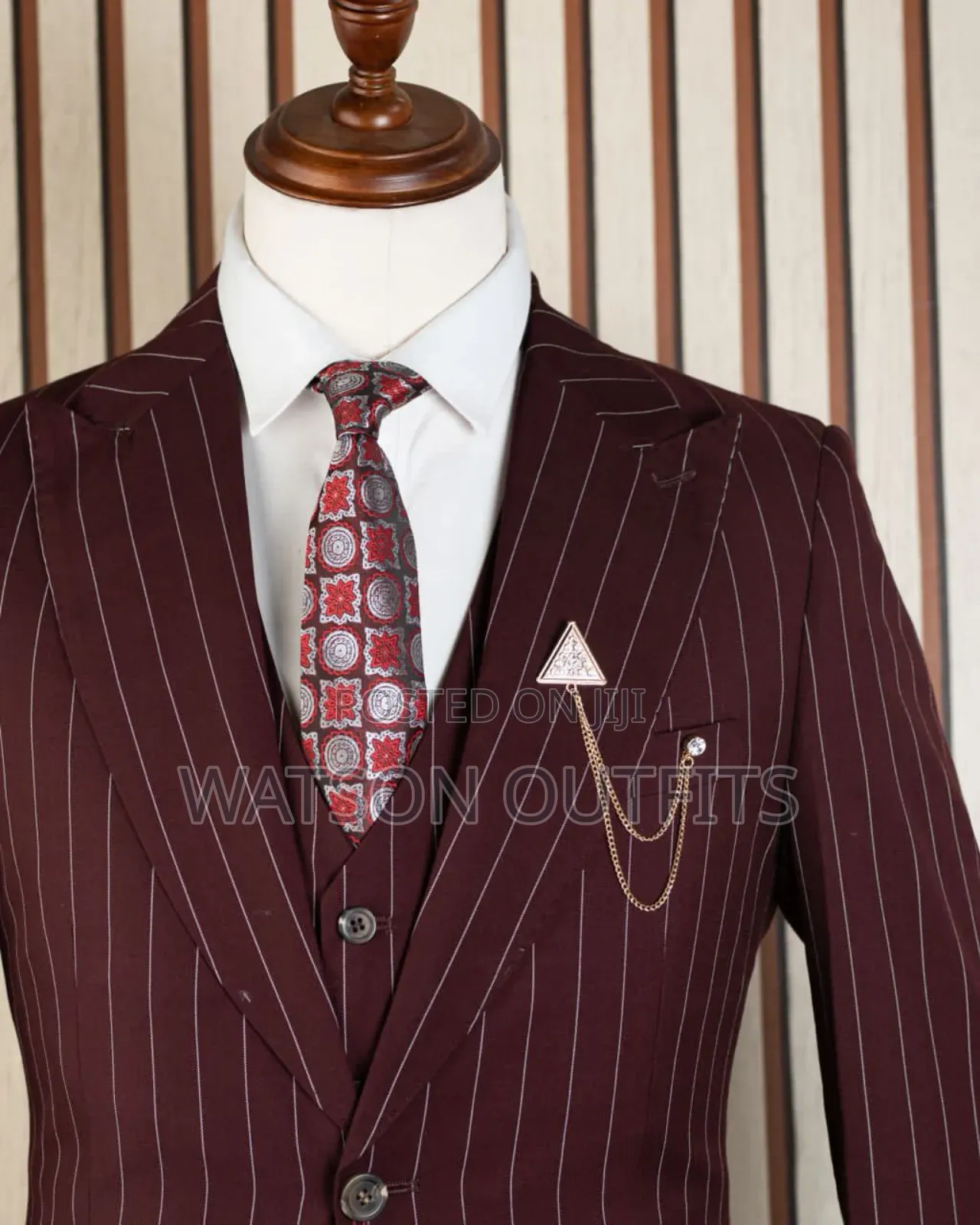 Suti Ya Maroon Ya Materials Original