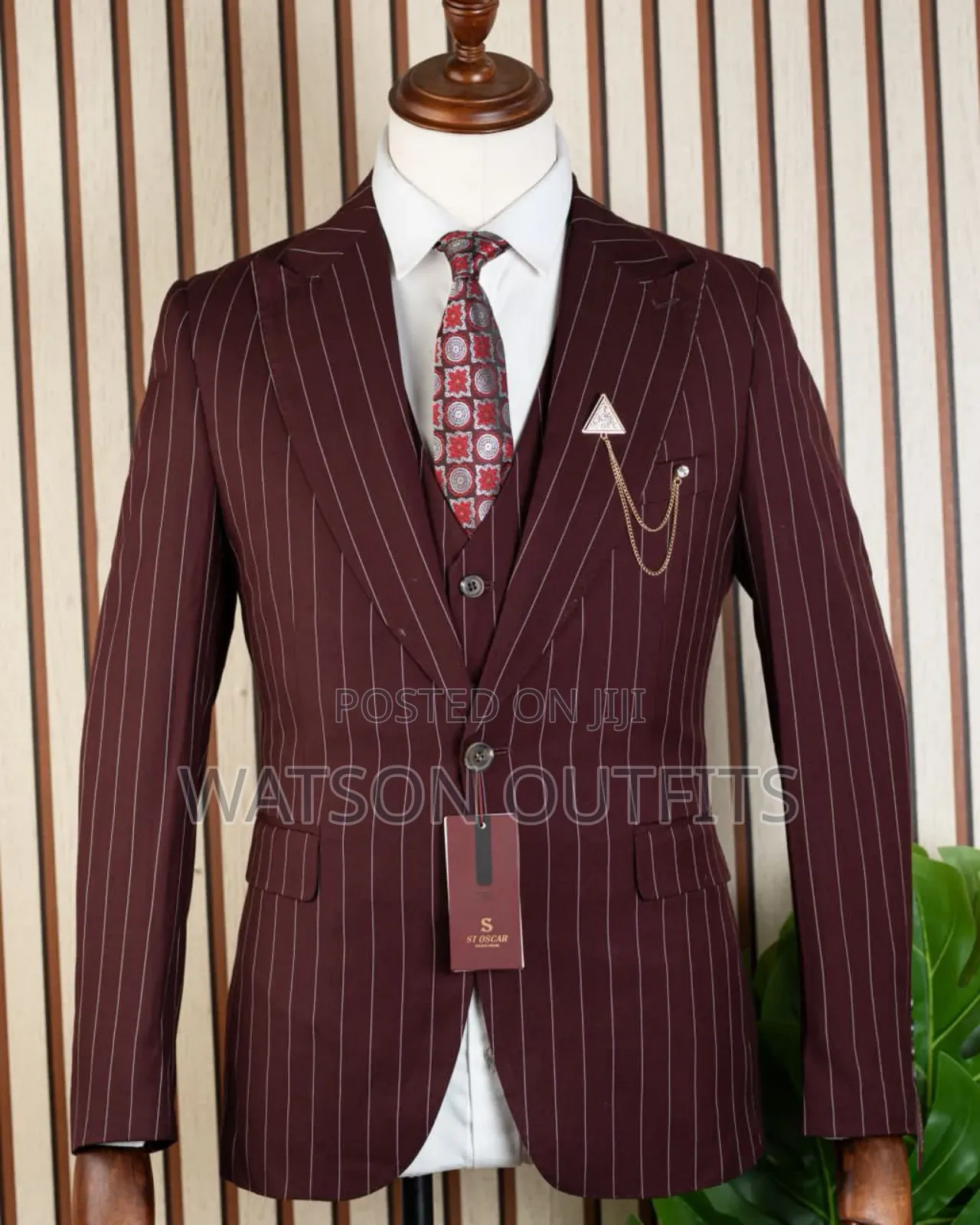 Suti Ya Maroon Ya Materials Original