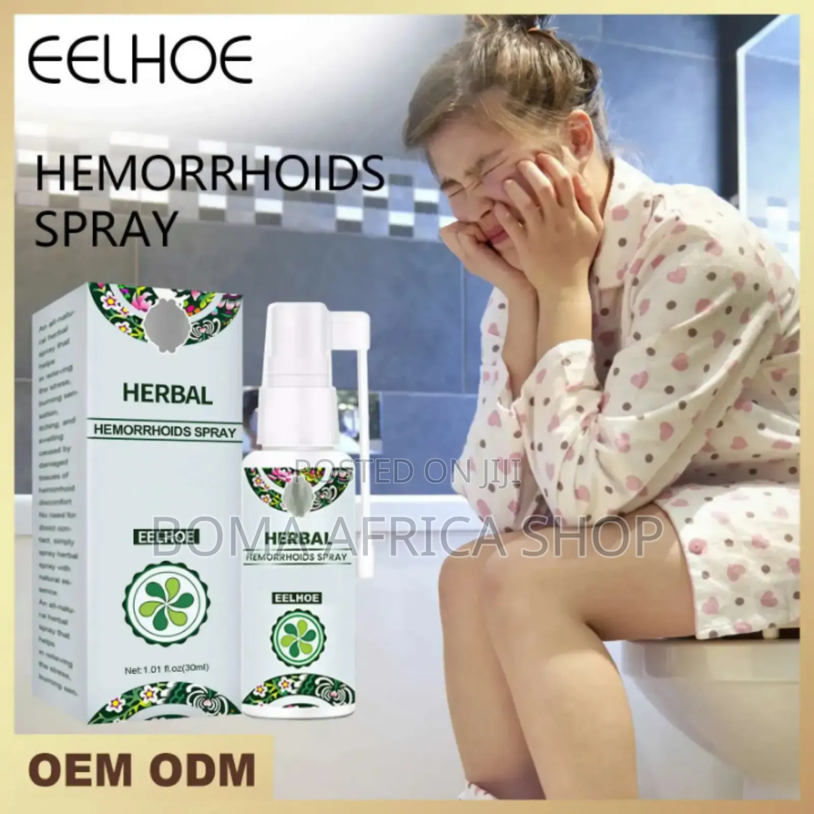 Eelhoe Natural Herbal Haemorrhoids Spray| Dawa Ya Bawasiri