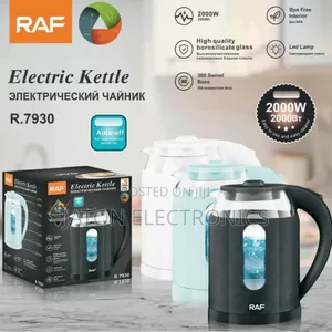 Raf Glass Kettle 2l