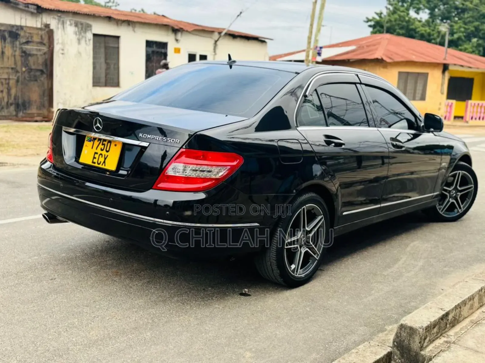 Mercedes-Benz E200 2008 Black