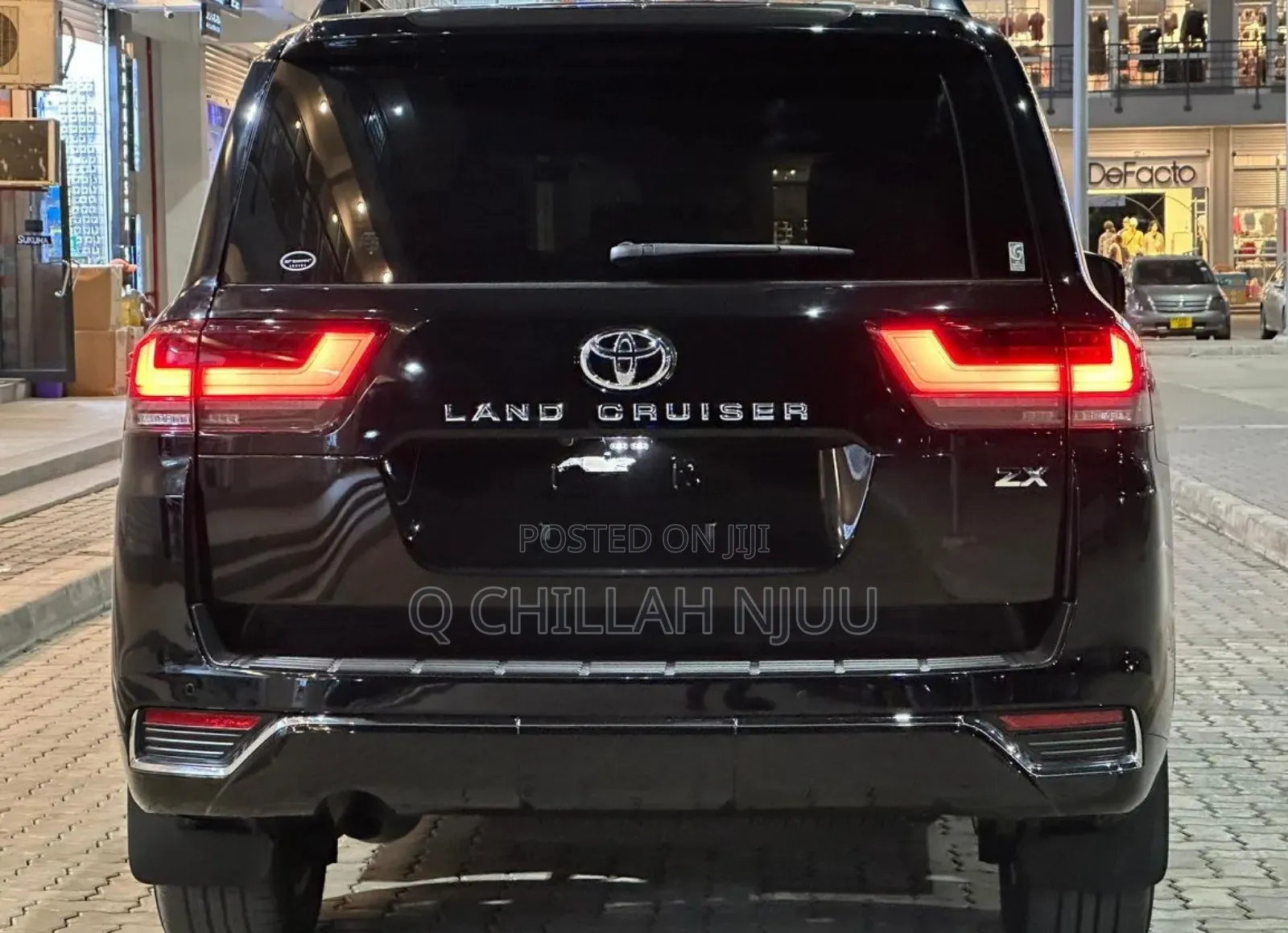 Toyota Land Cruiser 2022 Black