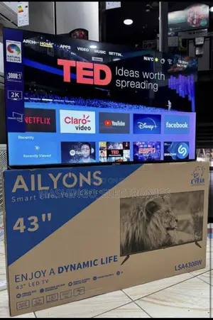 Ailyons Smart Tv 43 Inch || Frameless Full-Hd