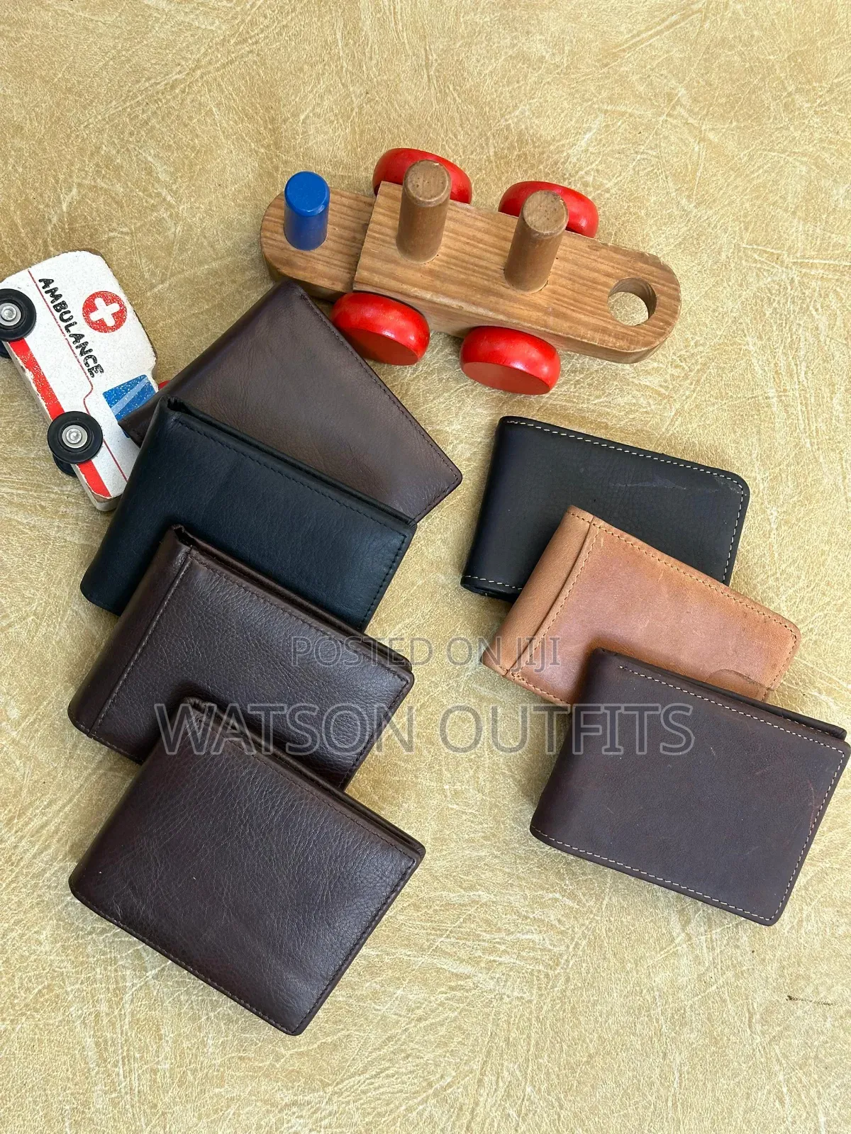 Wallets Original Za Ngozi Za Rangi Mbalimbali