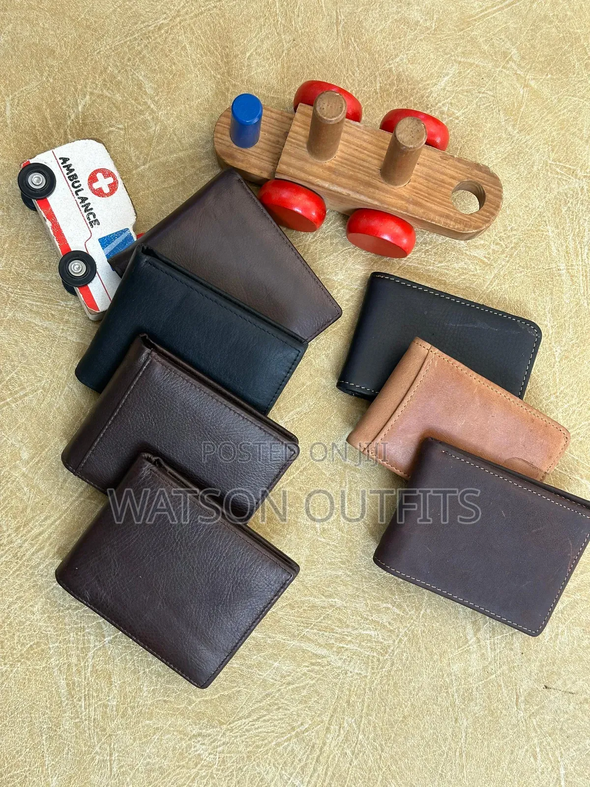 Wallets Original Za Ngozi Za Rangi Mbalimbali