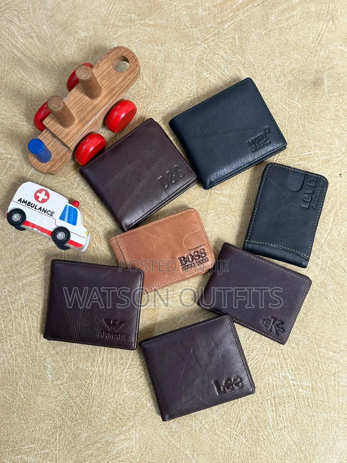 Wallets Original Za Ngozi Za Rangi Mbalimbali