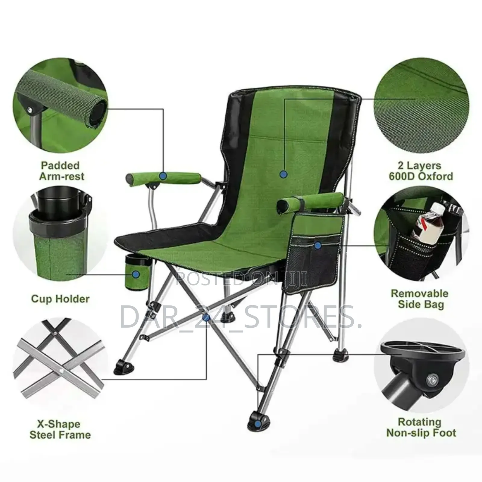 Camping Chair(Strong 180kg)