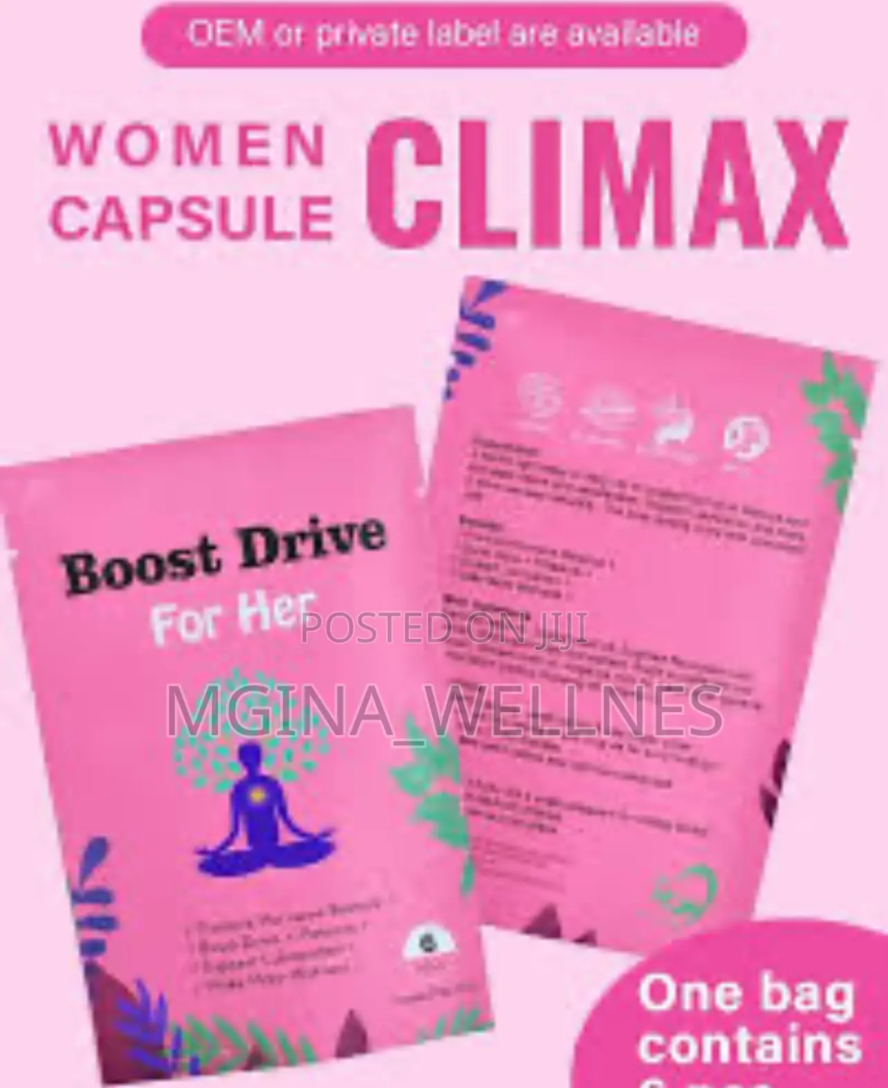 Aromlife Boost Drive for Her Climax Capsules