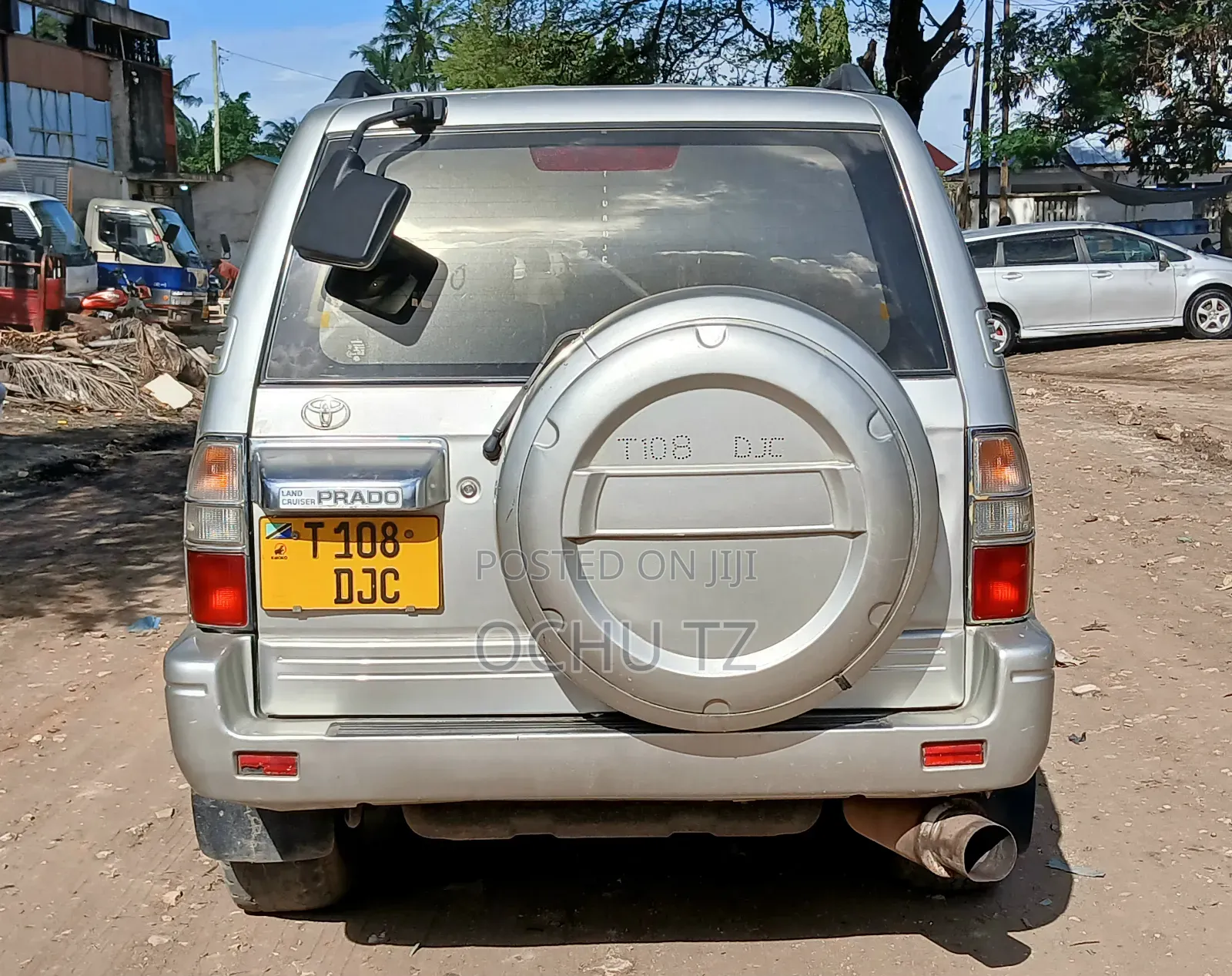 Toyota Land Cruiser Prado 2001 Silver