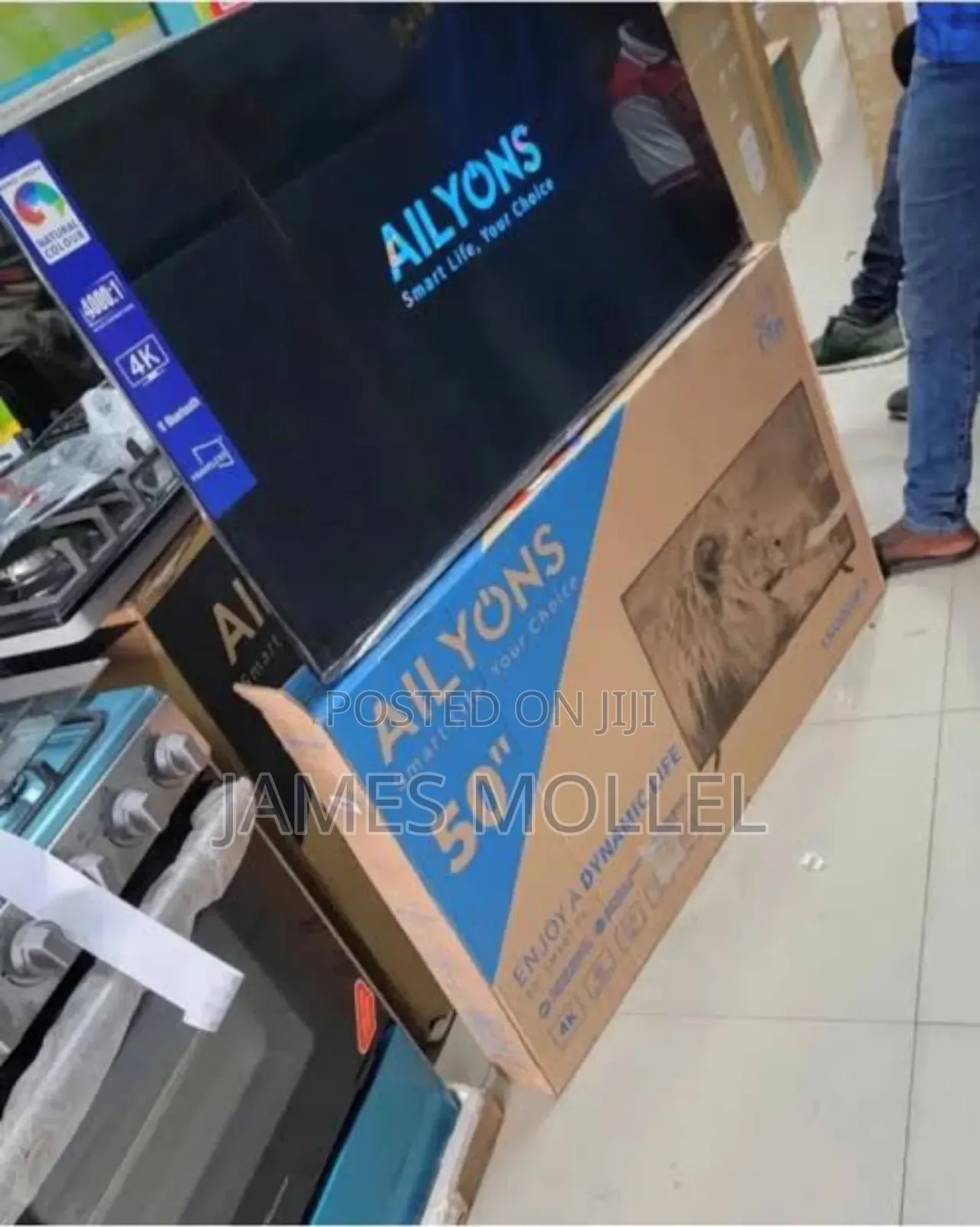 Ailyons Tv Inch 24 Double Glass