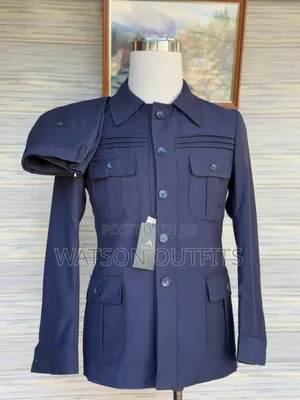 Four Pockets Ready Made Safari Suits