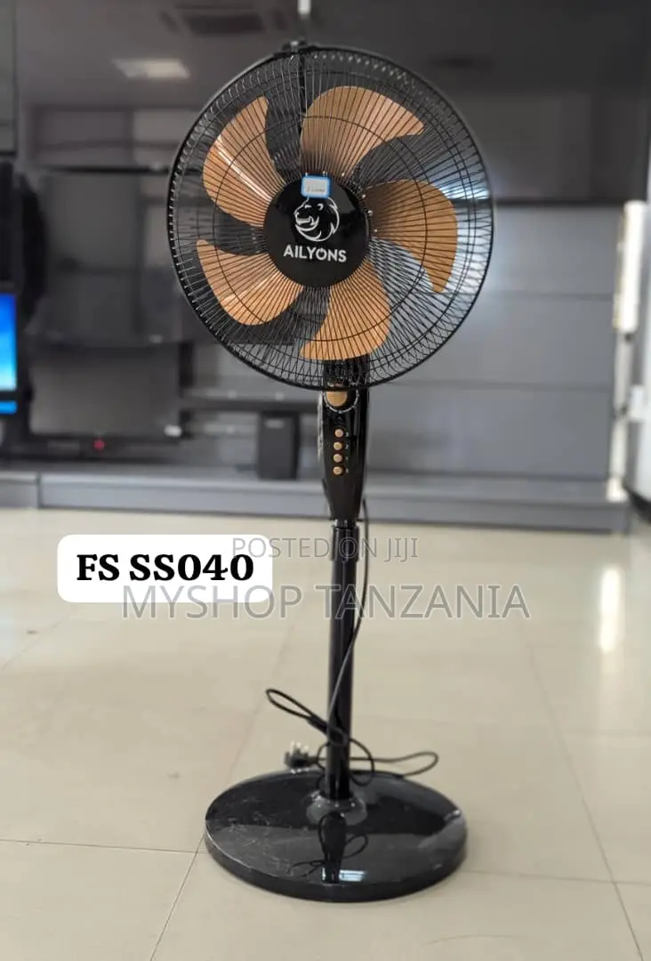 Ailyons Standing Fan Size 1-Black