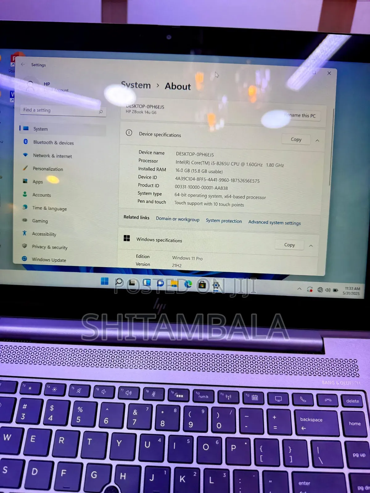 New Laptop HP ZBook 14u G6 16GB Intel Core I5 SSD 512GB