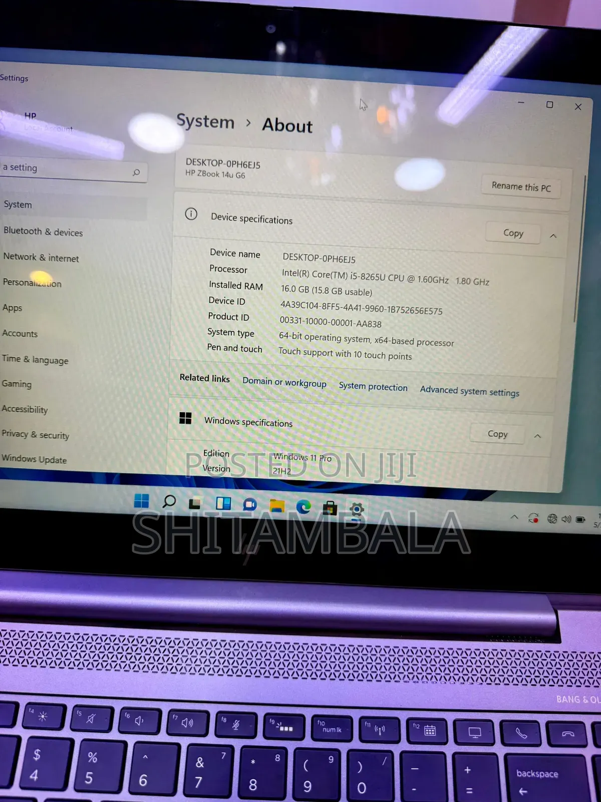 New Laptop HP ZBook 14u G6 16GB Intel Core I5 SSD 512GB