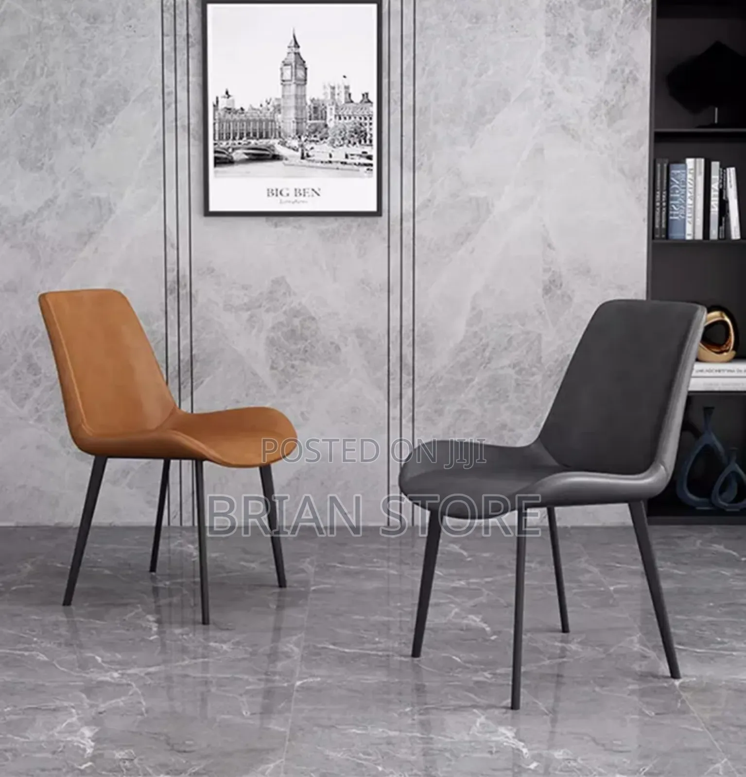 Luxury Leather Dining Chair