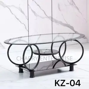 Glass Coffee Table or Center Table/ Meza Ya Kioo