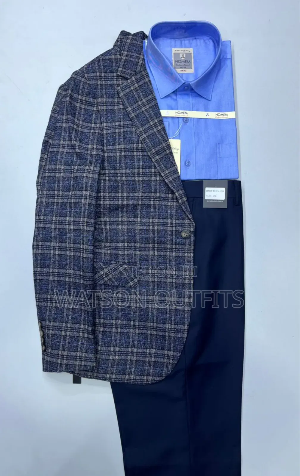 Men's Full Combo of Shirt,Blazer and Pants Original and New