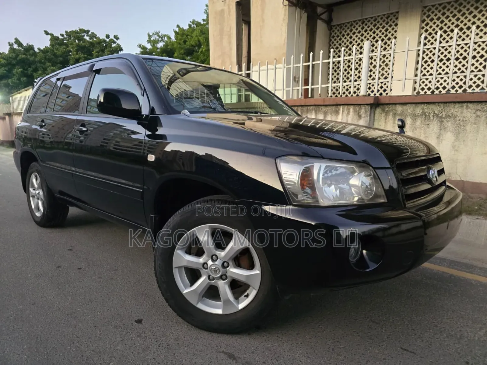 Toyota Kluger 2005 Black