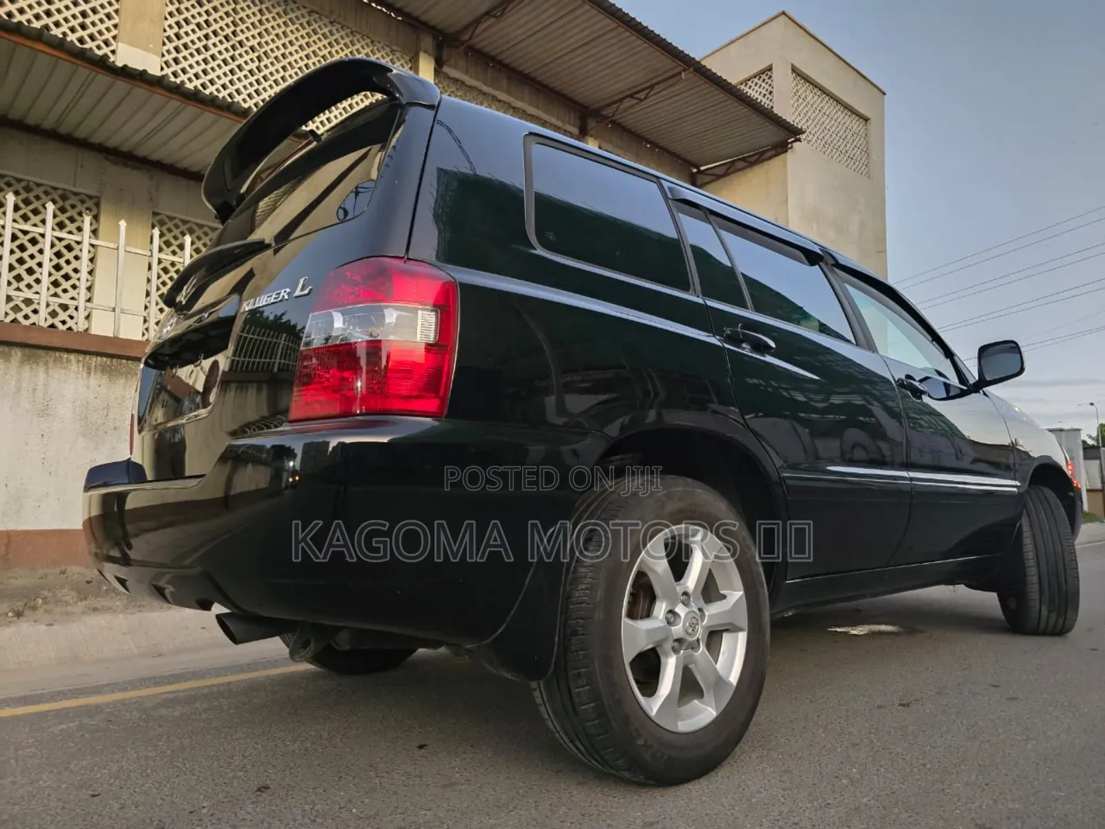 Toyota Kluger 2005 Black