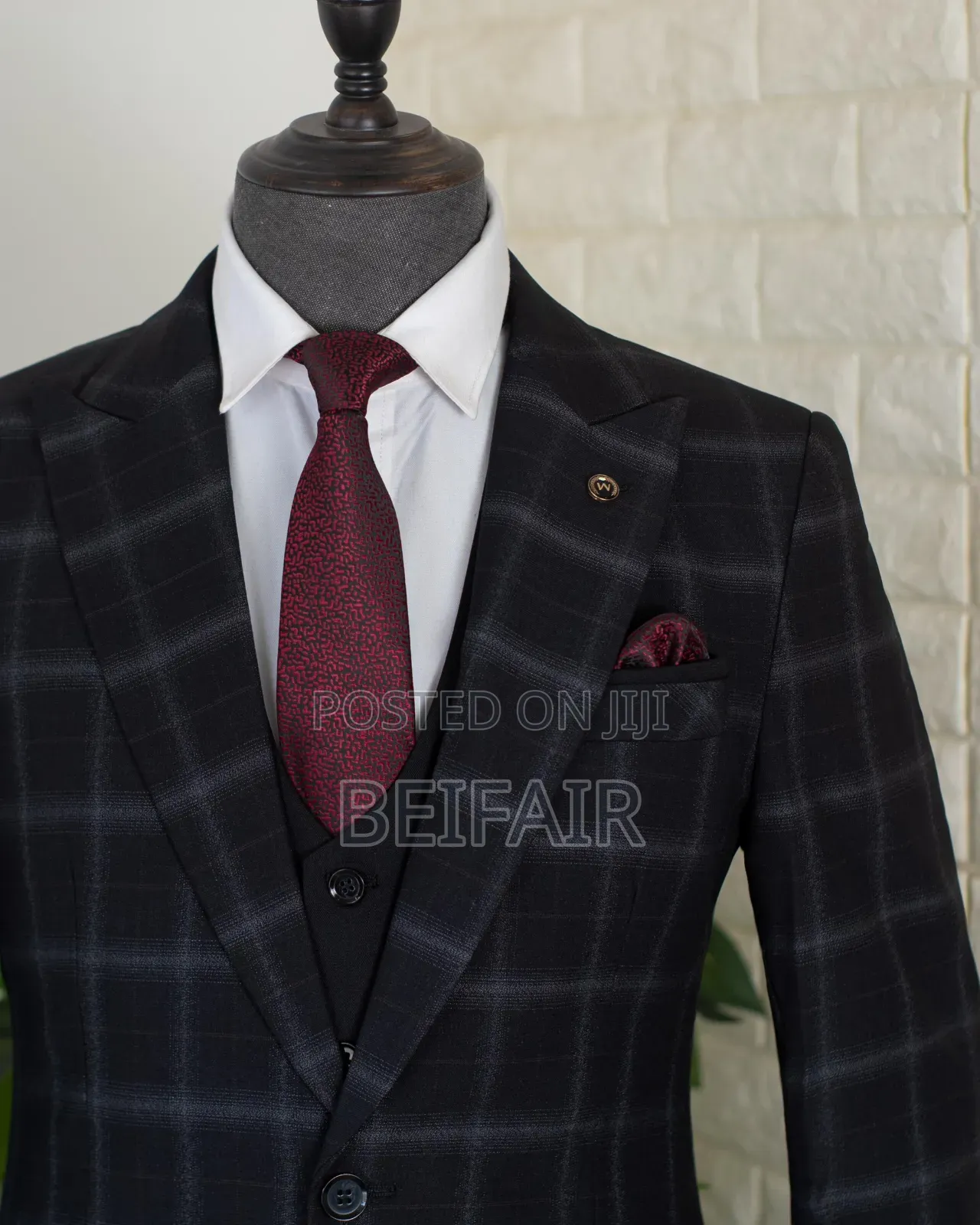 Black Draft Suit