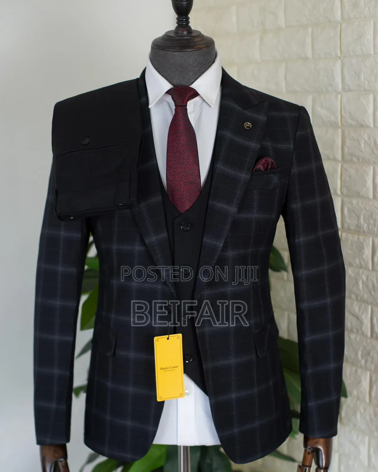 Black Draft Suit