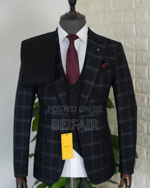 Black Draft Suit