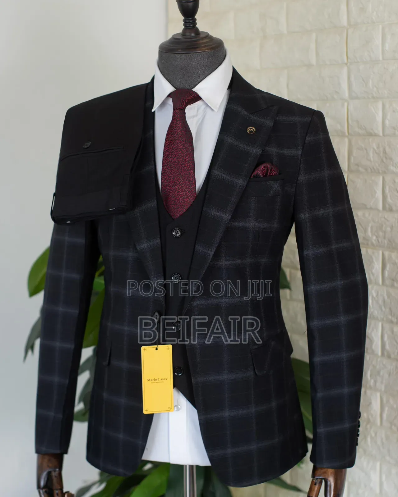 Black Draft Suit