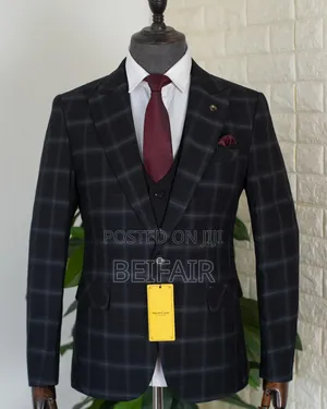 Black Draft Suit