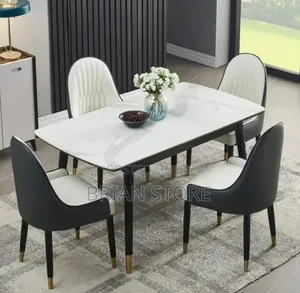 Dining Set 4 Chairs 1table (Meza Ya Dining Yenye Viti 4)