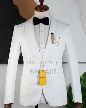Mario Casas White Suit