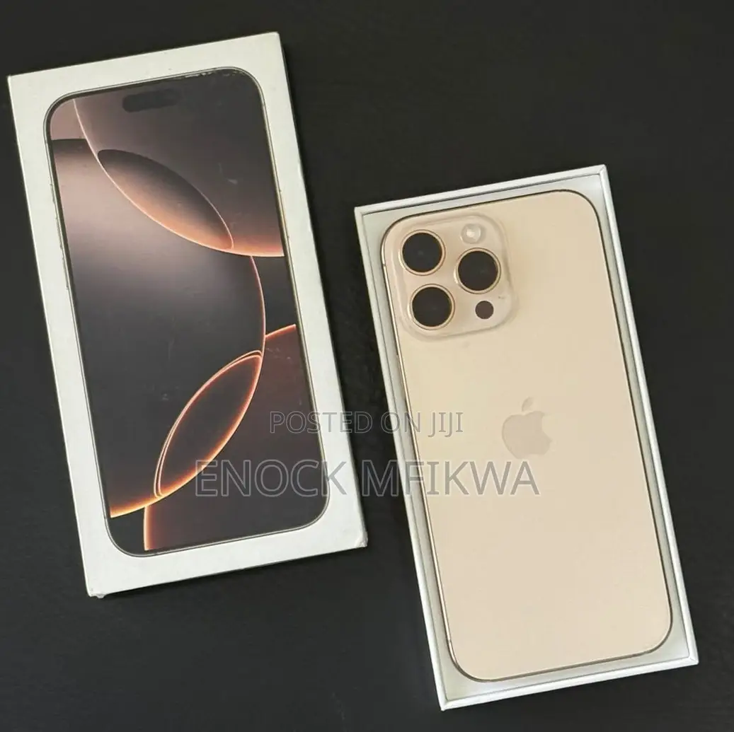 New Apple iPhone 16 Pro Max 256 GB Gold