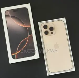 New Apple iPhone 16 Pro Max 256 GB Gold